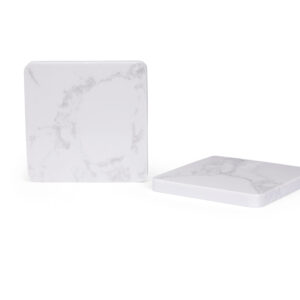 CARRARA - Giftology Set of 2 Marble Coasters