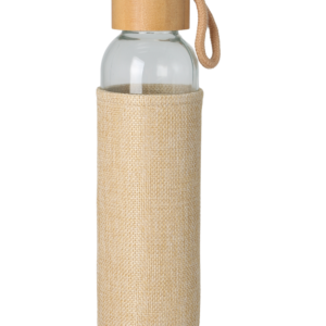 SPELLO - Promotional Glass Bottle with Jute Sleeve - 500ml